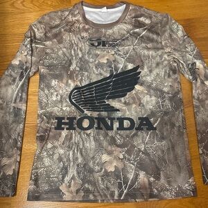 Honda Camouflage Long Sleeve Shirt